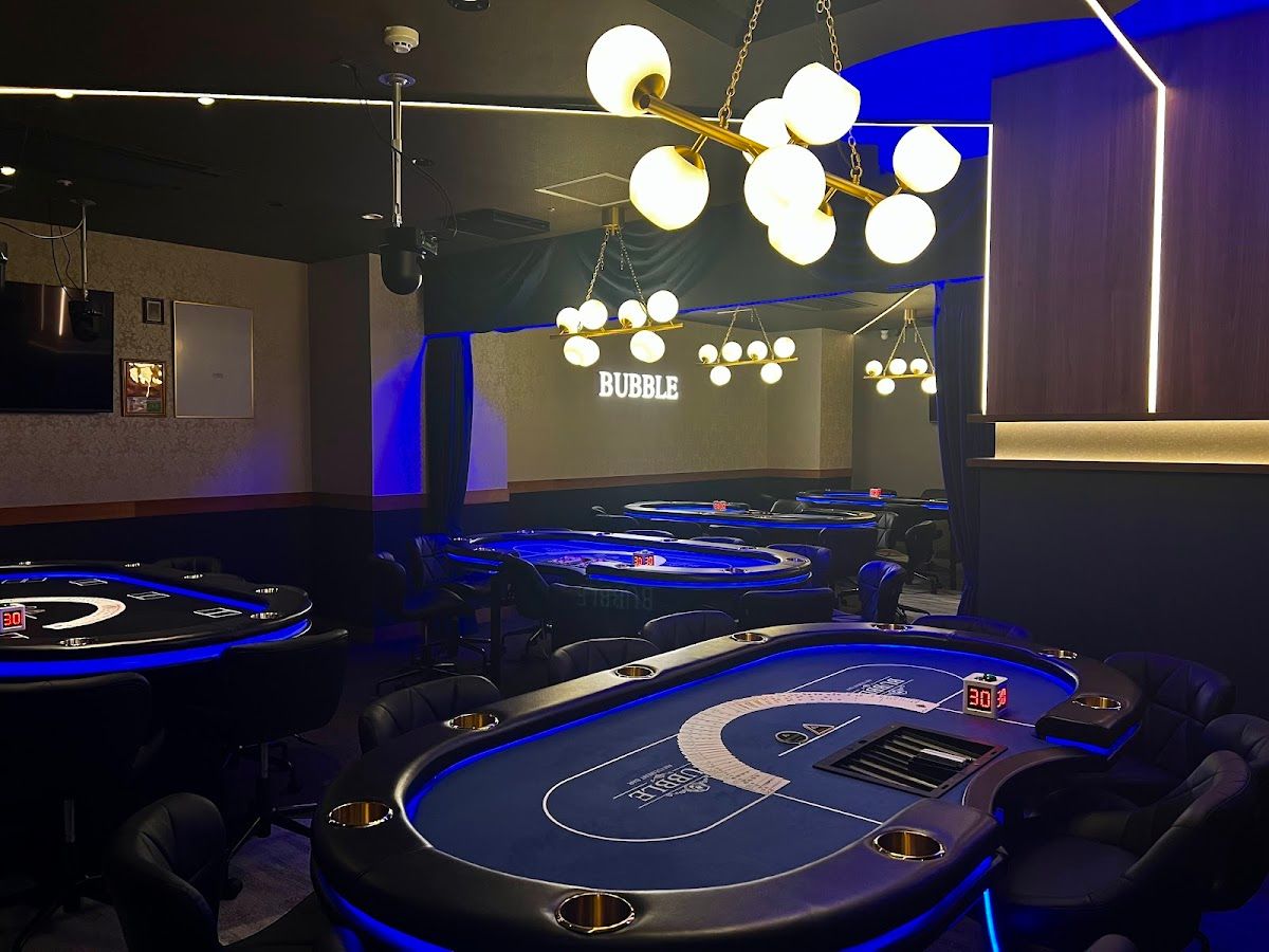 BUBBLE 札幌店｜ポーカー＆アミューズメントカジノバー / Poker & Amusement Bar - Casino in Sapporo, Japan