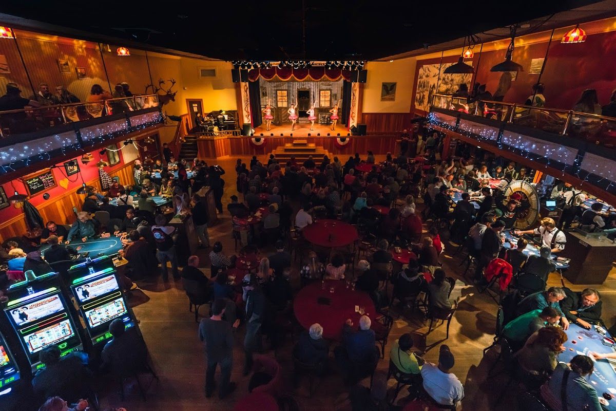 Diamond Tooth Gerties Gambling Hall - Casino in Dawson City, Canada