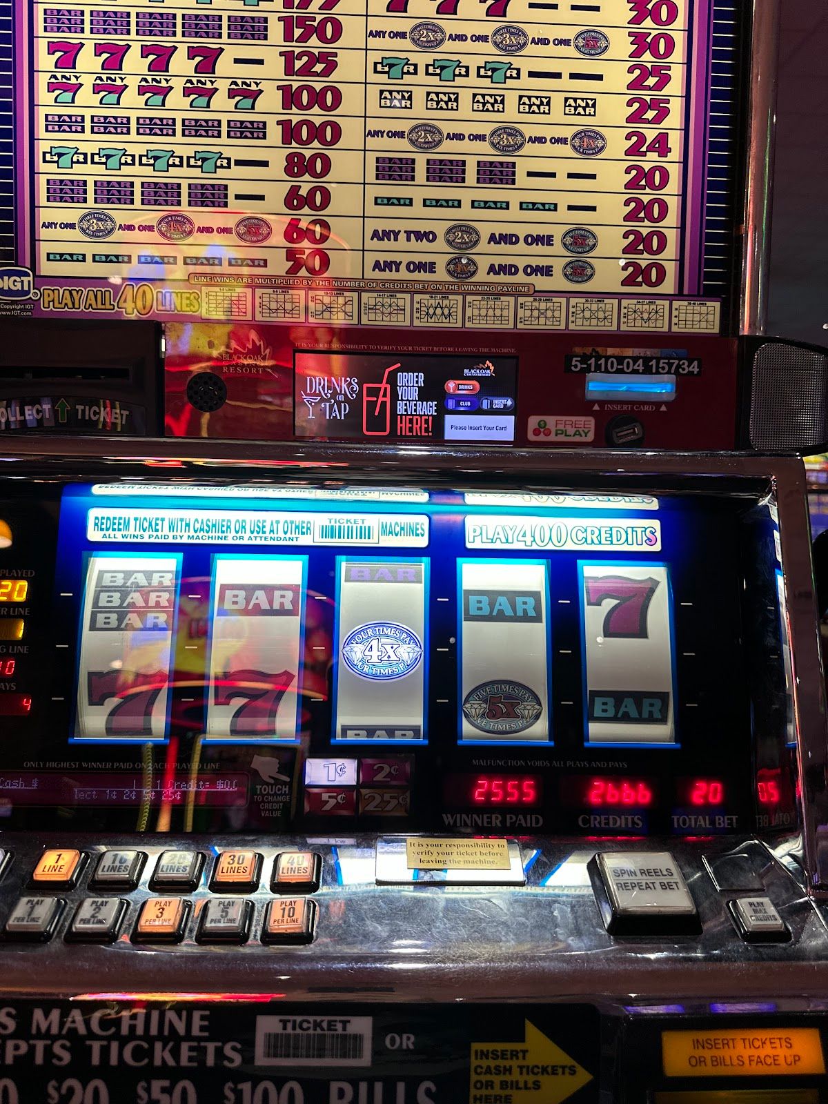 Black Oak Casino Resort Poker Room photo 2