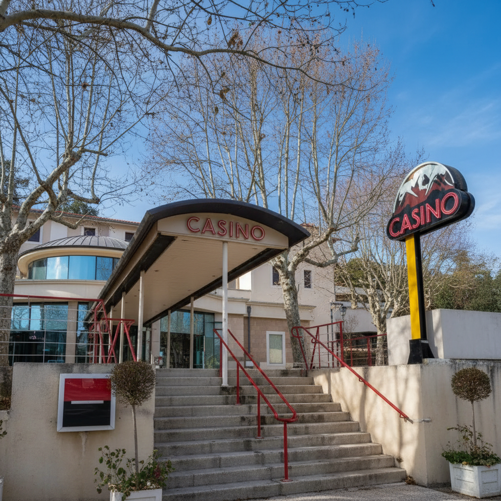 The Casino Fumades les Bains - Casino in Allègre-les-Fumades, France